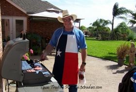 Texas Flag BBQ Apron 