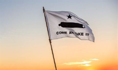 Battle Flag of Texas - Come and Take It - Gonzales - Cotton 