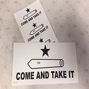 Come and Take It Stickers