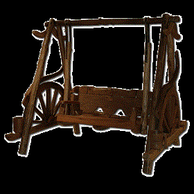   Cheap Patio Furniture on Wagonwheel Swing   Texas Patio   Texas Furniture