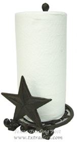 Texas Lone Star Paper Towel Holder