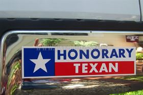 Honorary Texan Bumper Sticker