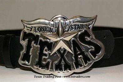 Buckle - Texas Lone Star Belt Buckle