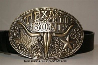 Buckle - Texas To The Bone Belt Buckle