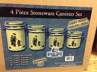 Dad & Son Kitchen Canister Set