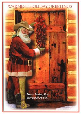 Texas Christmas Cards - Warmest Holiday Greetings 