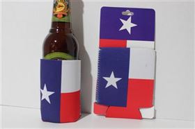 Texas Flag Coozie for Cans or Bottles