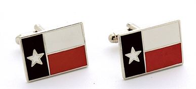 Texas Cufflinks - Texas State Flag 