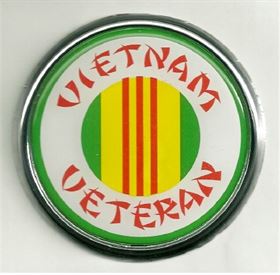 Car or Truck Auto Emblem - VietNam Veteran