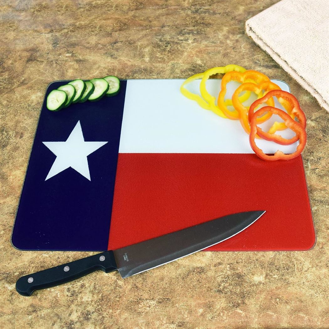 Texas Flag Cutting Board
