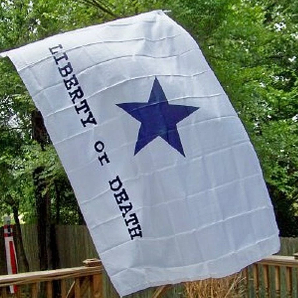 Battle Flag of Texas - Liberty or Death - Goliad