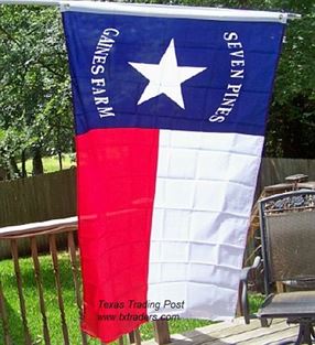 Battle Flag of Texas - Hood's Brigade - First Texas Infantry