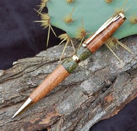 Texas Pen - Mesquite and Cactus - Made in Texas 