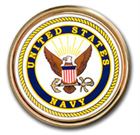 Car or Truck Auto Emblem - United States Navy