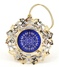 Texas State Capitol Ornament 2014