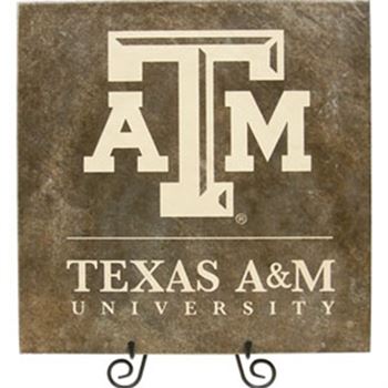 Texas A&M Matte Black Block Emblem