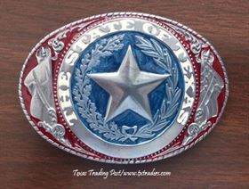 Buckle - State of Texas - Texas Seal Buckle 