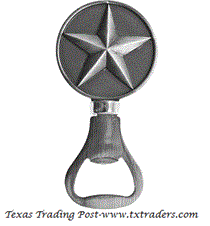 Bottle Opener with the Texas Lone Star