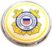 Car or Truck Auto Emblem - U.S. Coast Guard 