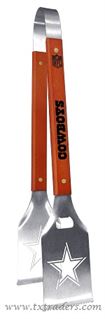 Sportula Dallas Cowboys Grill-A-Tongs-for Tailgates or BBQ 