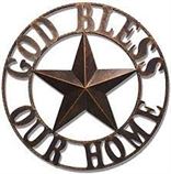 Metal Art Texas - God Bless Our Home