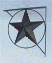 Texas Lone Star Shelf Bracket 9" 