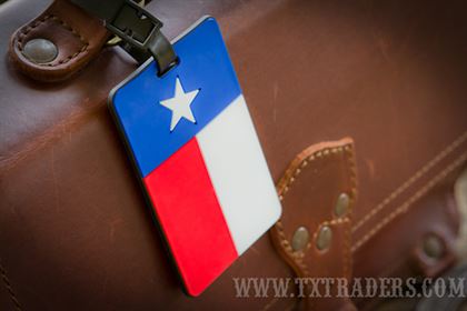 Texas Flag Luggage Tag