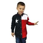 Kids Texas Flag Long Sleeve Shirt for Boys & Girls