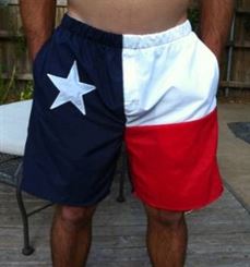 Texas Flag Men's Shorts