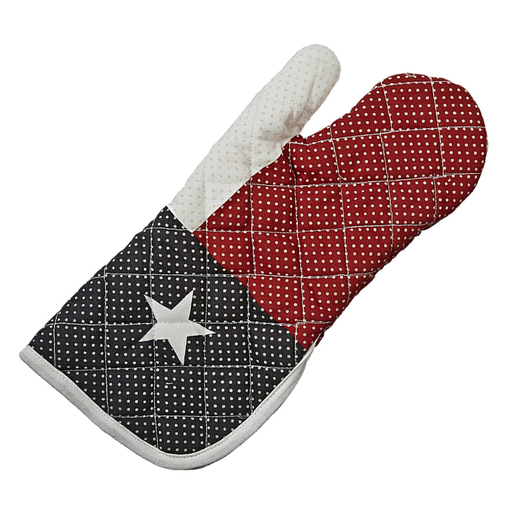 BBQ Mitt in the Texas Flag 