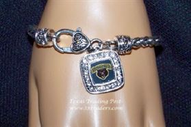 Baylor Bears - Blingy Bracelet with Baylor Bear 