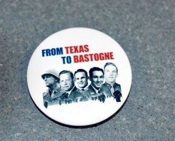 Commemorative Button "From Texas to Bastogne"