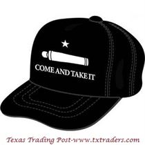 Texas Cap with Come and Take It - Black