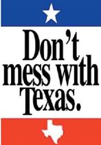 Texas Playing Cards - Don't Mess with Texas Logo