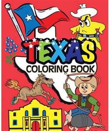 Texas Coloring Book For Texas Kids