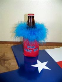 Texas Trophy Wife Beer Coozie