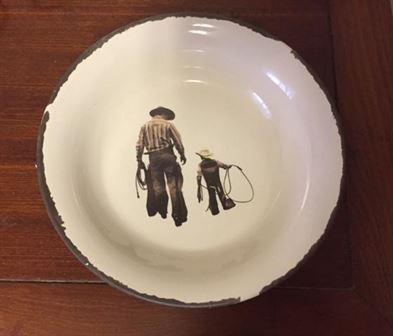 Dad and Son Dinner Plates - Set of 8
