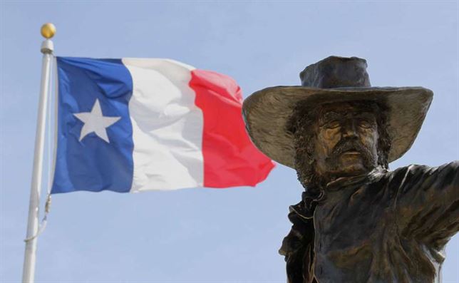 Battle Flag of Texas - Dodson Cotton Flag 