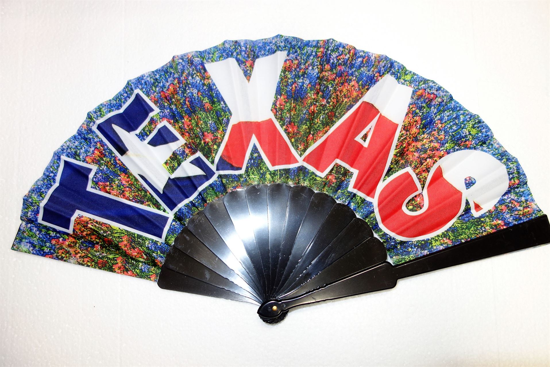 Folding Fan - Texas Wildflowers