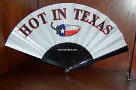 Folding Fan - Hot in Texas