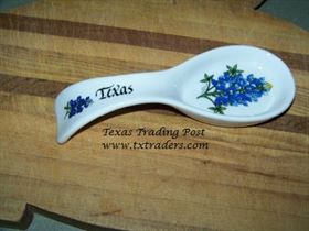 texas kitchen decor spoon bluebonnets rest txtraders bluebonnet