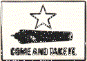 Lapel Pin Come and Take It Texas Battle Flag