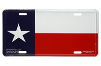 Texas Flag License Plate 