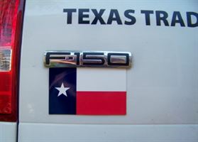 Texas flag ford truck emblem #8