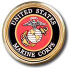 Car or Truck Auto Emblem - United States Marine Corps