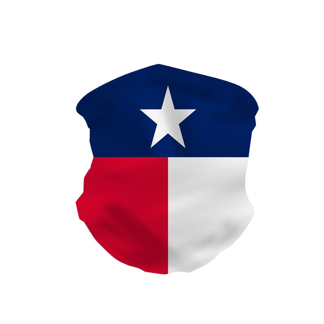 Texas Face Cover Mask - Texas Flag Neck Gaiter