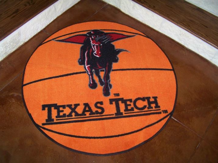 Texas Tech Basketball Mat