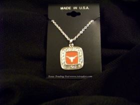 Bevo - Blingy Necklace with Bevo - University of Texas