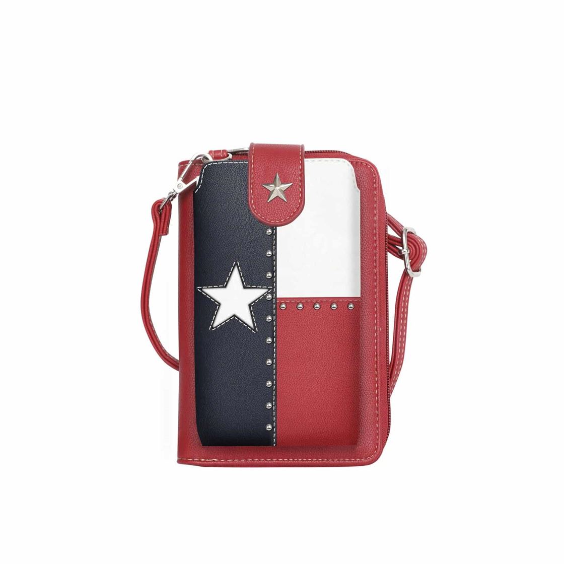 Ladies Texas Flag Phone Case & Wallet