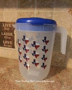 Texas Pitcher for your Favorite Texas Beverage!